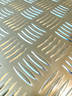 tread sheet 5 bars Aluminum rolled AW5754H114 EN 573-3 3,5/5x1000x2000mm