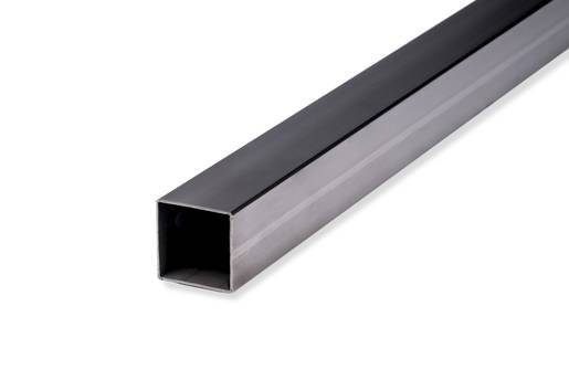 Tube Carré Acier Inox 304 - 35x35mm - Épaisseur 2mm - Longueur 100mm - Sans Soudure