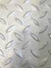Stainless Steel teardrop pattern sheet