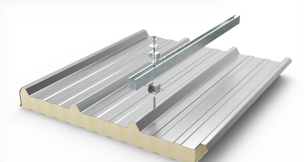 panneau sandwich avec attaches